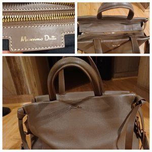Massimo Dutti Leather bag!